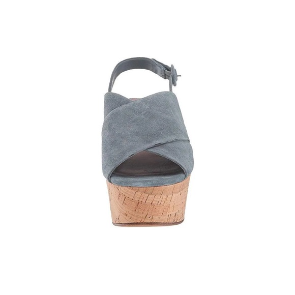 COPY - NWOT Diane von Furstenberg Cork and Suede Wedges - Picture 5 of 8